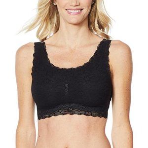 Rhonda Shear Stretch Lace Overlay Bra NWOT